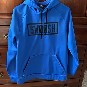 Basketball “swoosh” hoodie